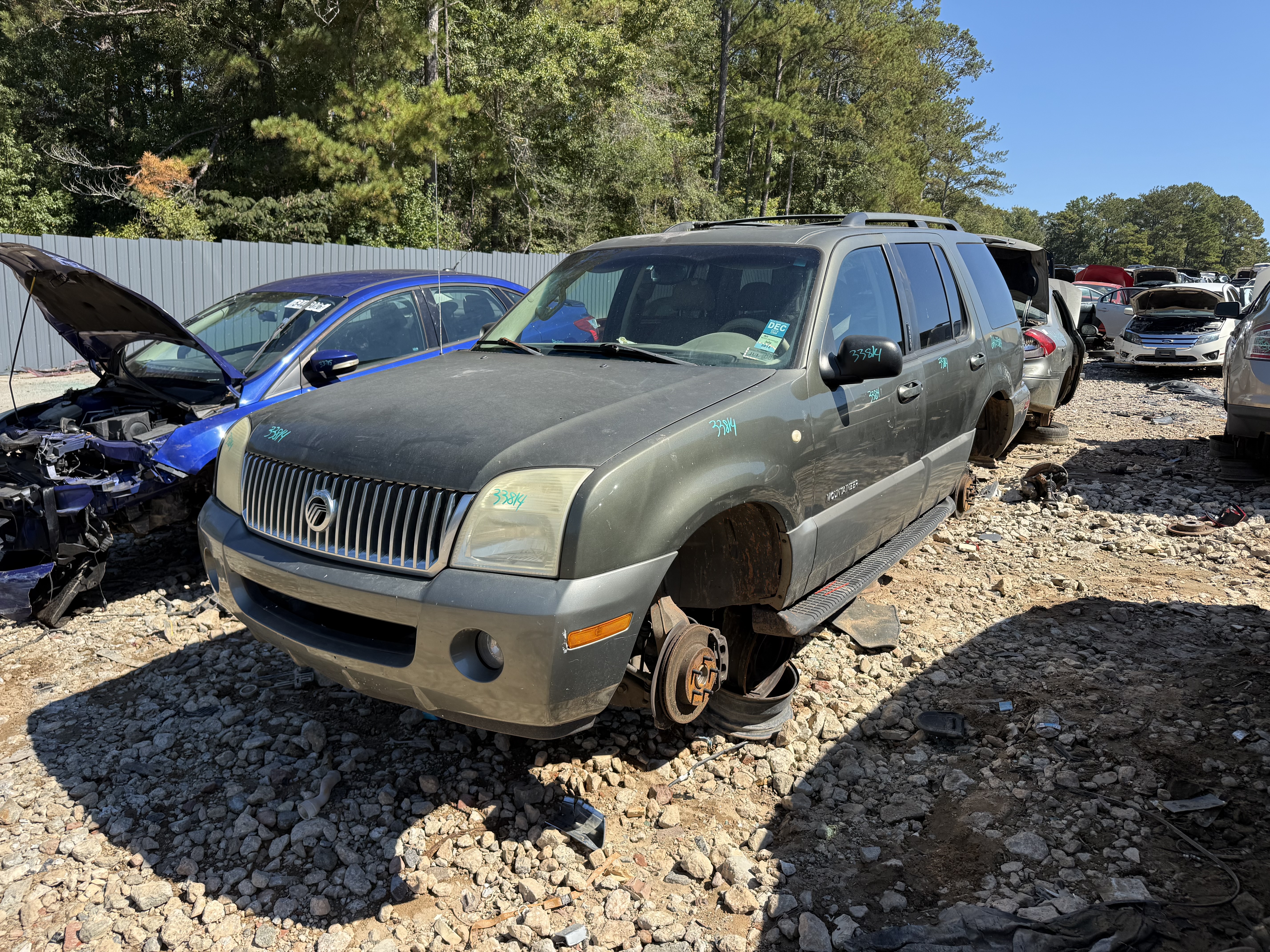 2002 MERCURY Mountaineer