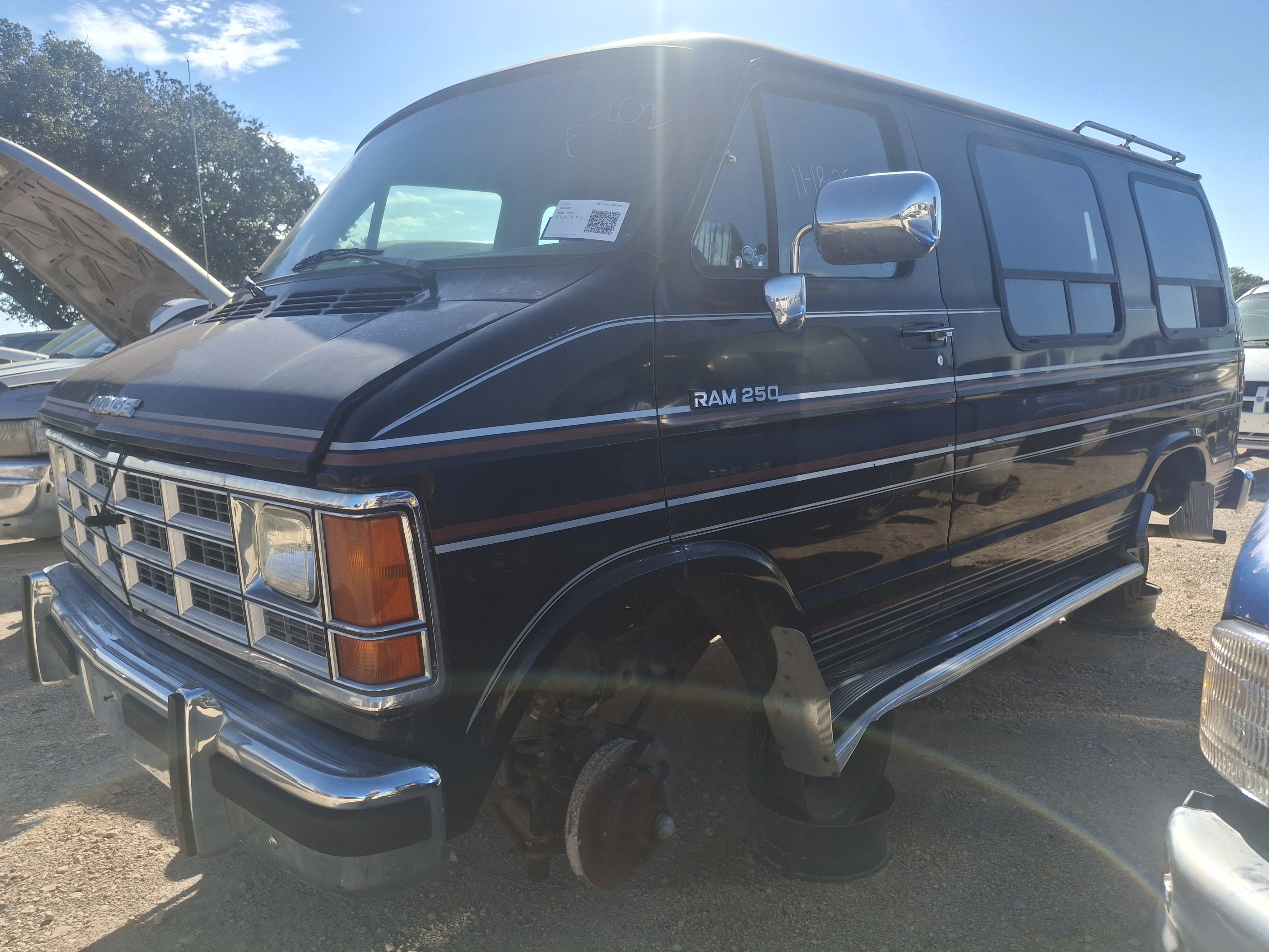 1992 DODGE Ram Van